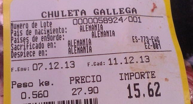 Chuleta Gallega – Alemana (I)